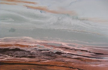la llegada 2 paisaje marino abstracto Pinturas al óleo